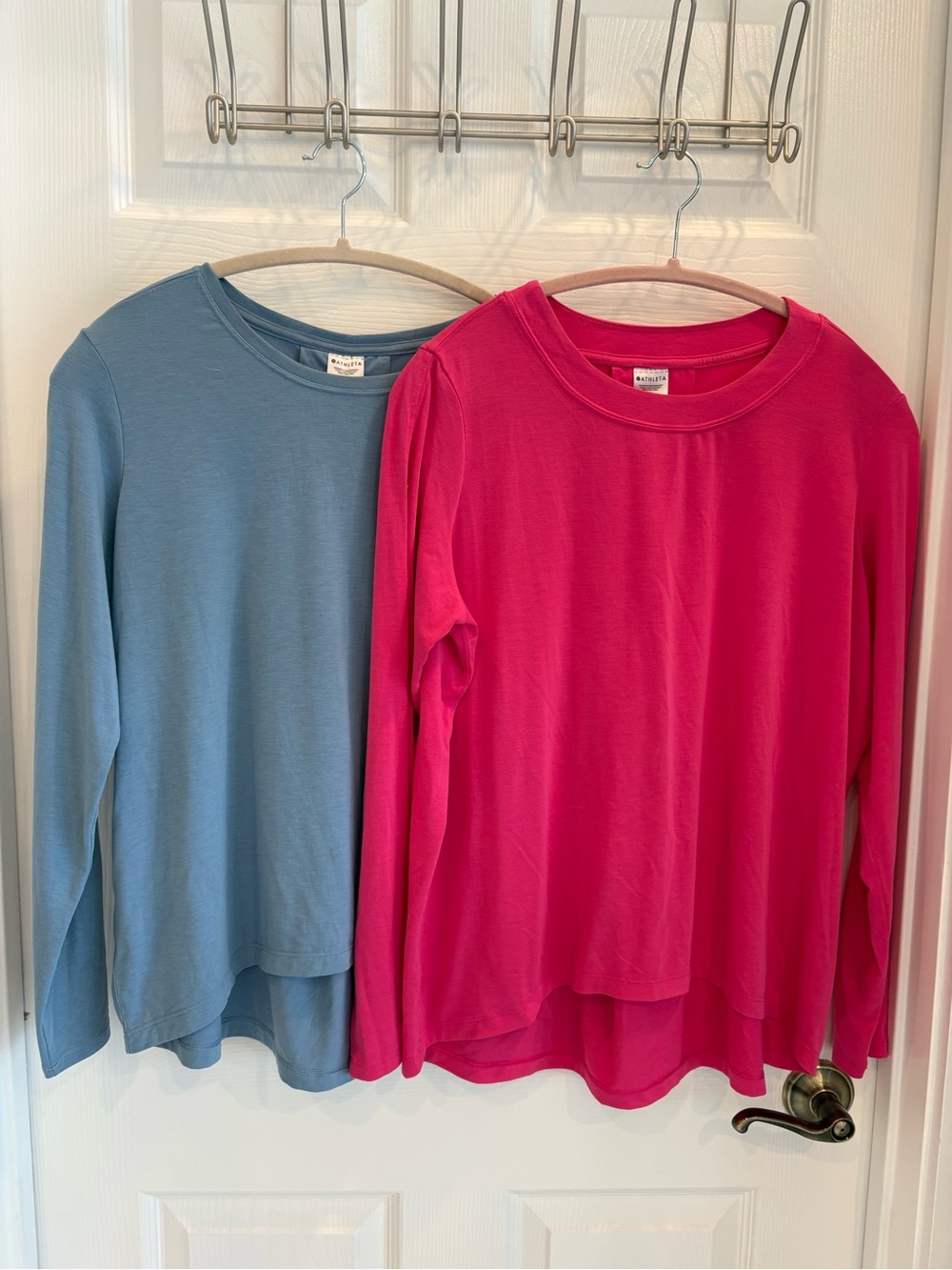 Athleta hi-lo Long Sleeve Athletic Tops